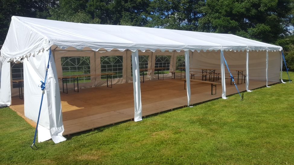 Zelt Festzelt selling Partyzelt Pavillon 10x5m mieten